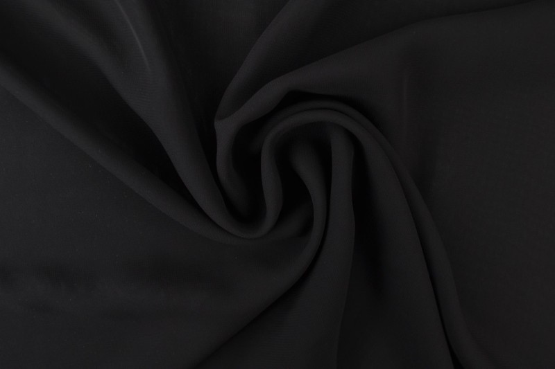 Chiffon 03 zwart