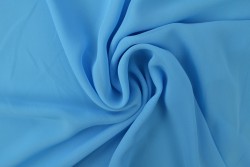 Chiffon 06 aqua blauw
