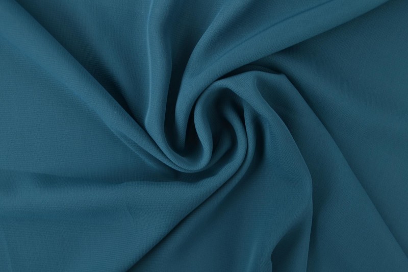 Chiffon 46 donker petrol
