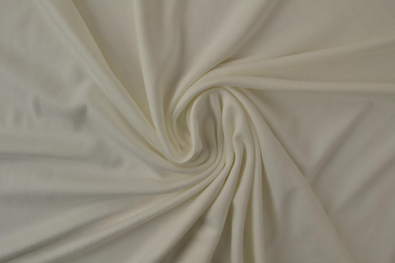 Viscose jersey 02 gebroken wit