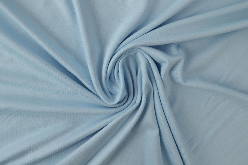 Viscose jersey 05 baby blauw