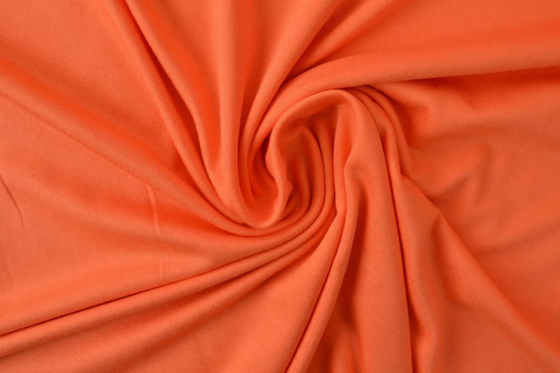 Viscose jersey 23 donker oranje