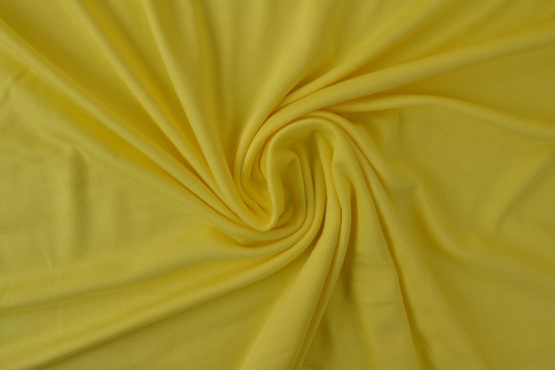 Viscose jersey 27 licht geel