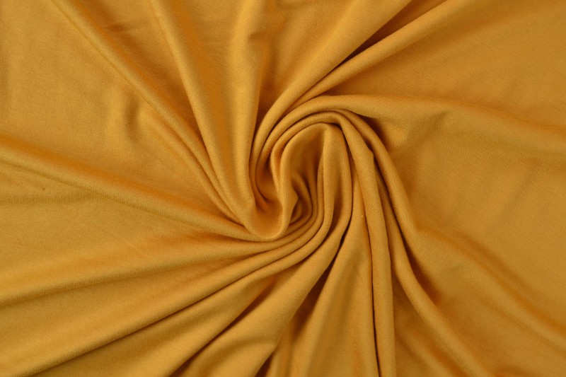 Viscose jersey 47 okergeel