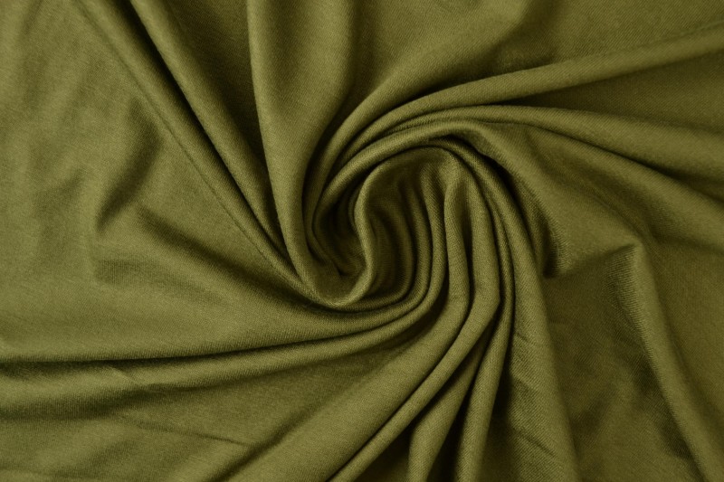 Viscose jersey 33 donker mosgroen