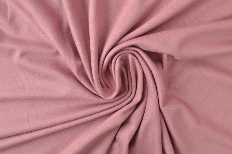 Viscose jersey 38 donker oud roze