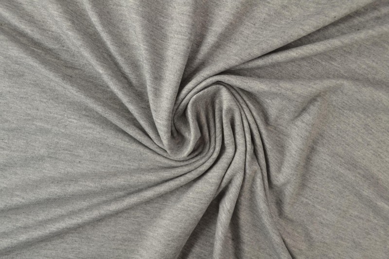 Viscose jersey m2 grijs melange