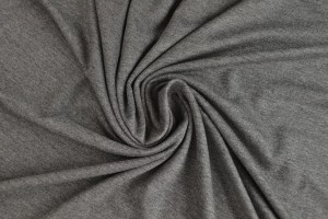 Viscose jersey m3 donkergrijs melange