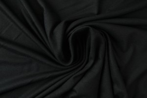 Viscose jersey 03 zwart