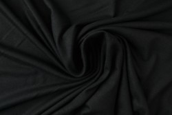 Viscose jersey 03 zwart