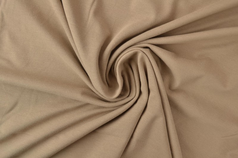 Katoen jersey 69 taupe
