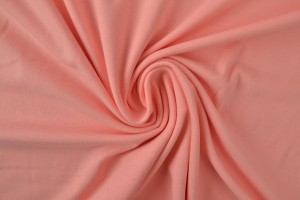 Katoen jersey 40 zalm roze