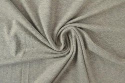 Katoen jersey m2 grijs melange