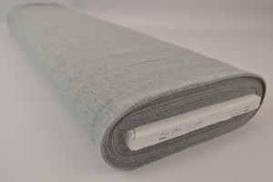 Katoen jersey m4 zilvergrijs melange