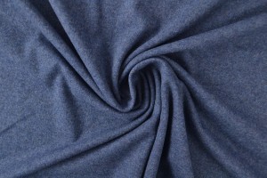 Katoen jersey m15 donker jeans melange