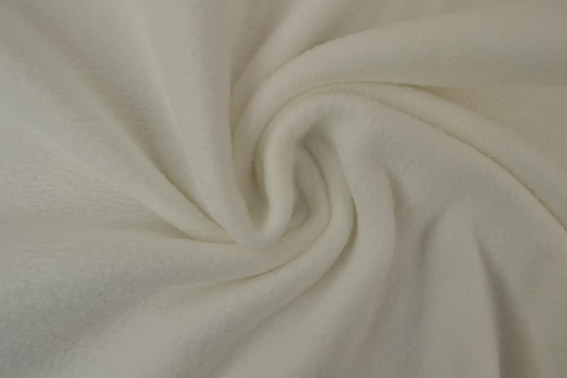 Polar fleece 02 gebroken wit