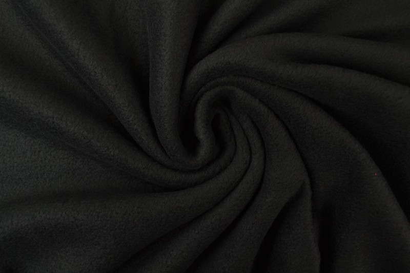 Polar fleece 03 zwart