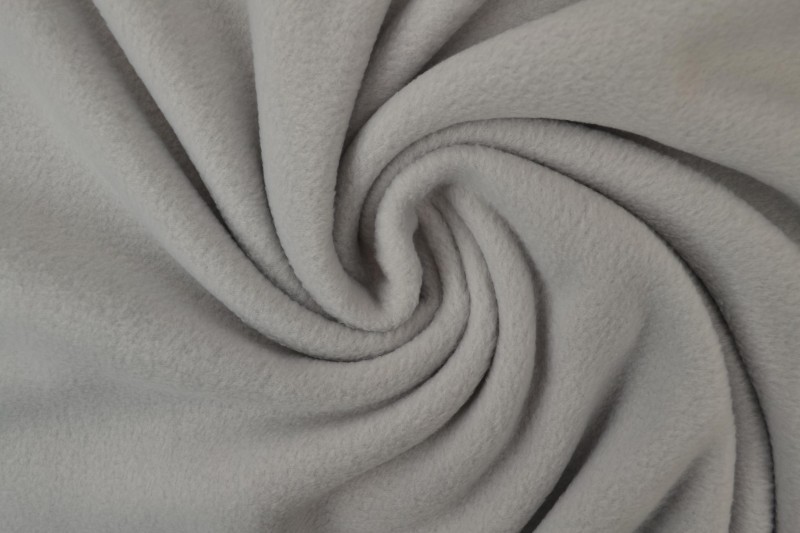 Polar fleece 25 zilvergrijs