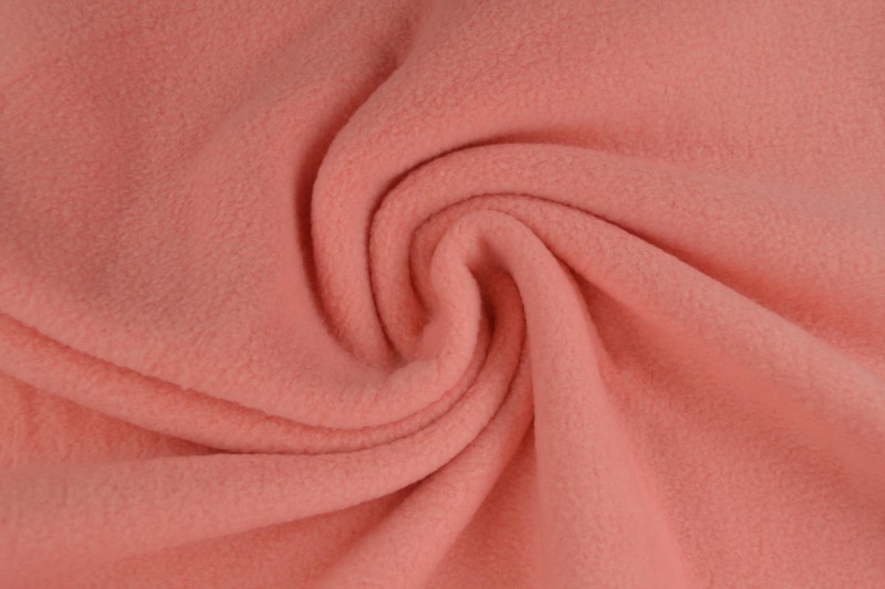 Polar fleece 40 zalmroze