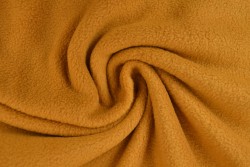 Polar fleece 44 donker okergeel