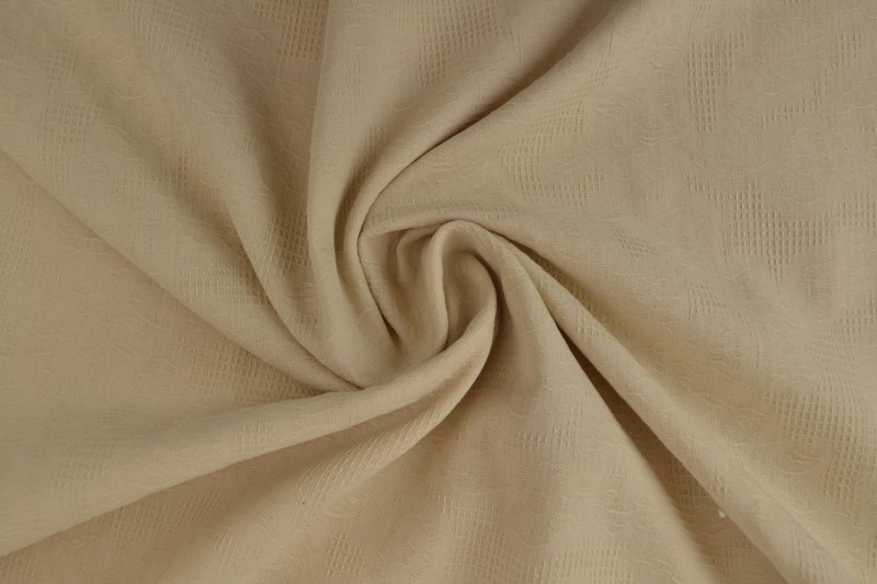 Katoen jacquard 22 champagne