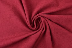 Katoen jacquard 77 bordeaux