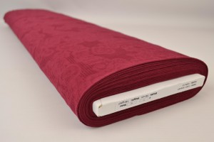 Katoen jacquard 77 bordeaux