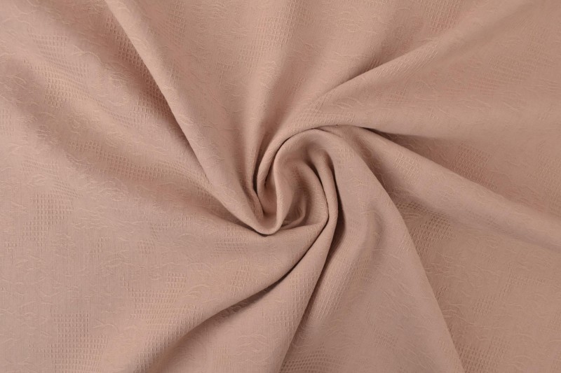 Katoen jacquard 37 oud roze