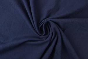 Katoen jacquard 48 navy blauw