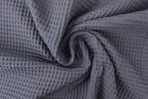 Wafelkatoen 17 donkergrijs