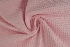 Wafelkatoen 04 baby roze