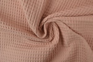 Wafelkatoen 19 oud roze