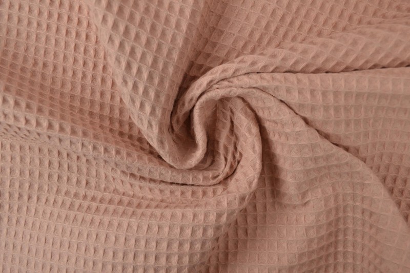 Wafelkatoen 19 oud roze