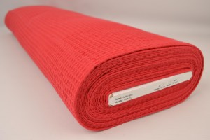 Wafelkatoen 01 rood