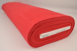 Wafelkatoen 01 rood