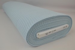 Wafelkatoen 05 baby blauw