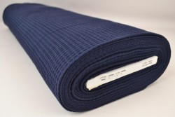 Wafelkatoen 48 navy