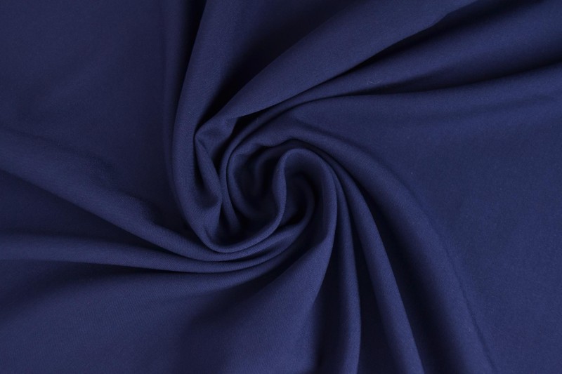 Viscose 48 navy blauw
