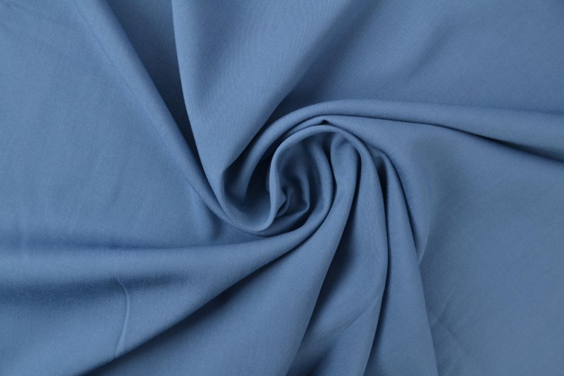 Viscose 138 staalblauw