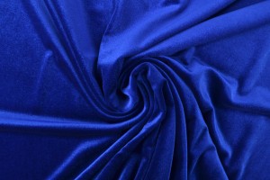 fluweel stretch 28 donkerblauw