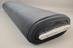 fluweel stretch 17 donker grijs
