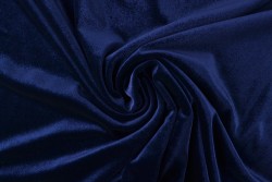 fluweel stretch 48 navy