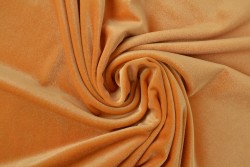 fluweel stretch 47 okergeel