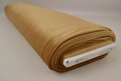 fluweel stretch 44 goud / donker okergeel