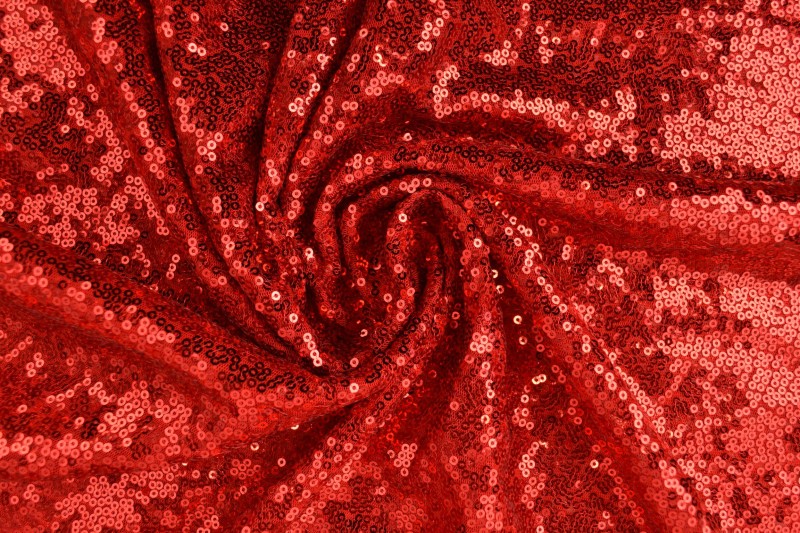 Pailletten 07 rood
