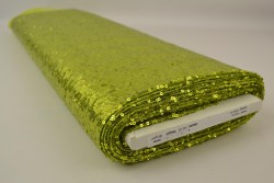 Pailletten 12 lime groen