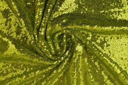 Pailletten 12 lime groen