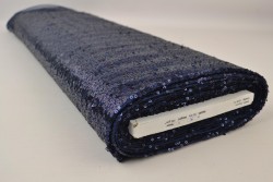 Pailletten 15 navy blauw