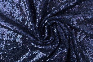 Pailletten 15 navy blauw