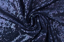 Pailletten 15 navy blauw
